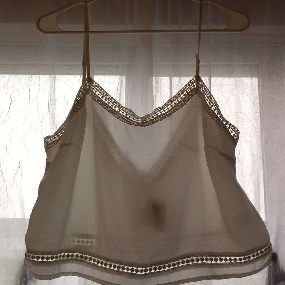 White crop top with low back
